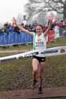 Louise Damen  winning the senior womens McCain World Cross Country Trials and Inter Counties.